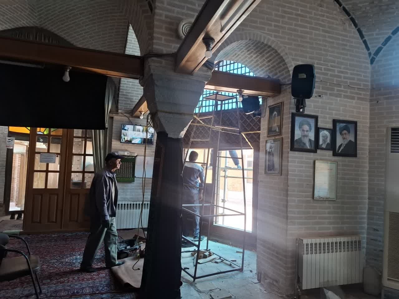 مسجد تاریخی شیخ‌الاسلام قزوین ساماندهی و مرمت می‌‎شود 