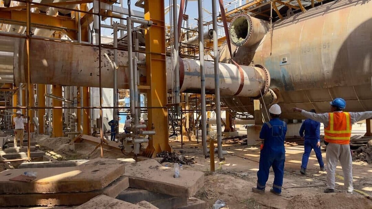 تعمیرات پالایشگاه هشتم مجتمع گاز پارس جنوبی زودتر از موعد پایان یافت