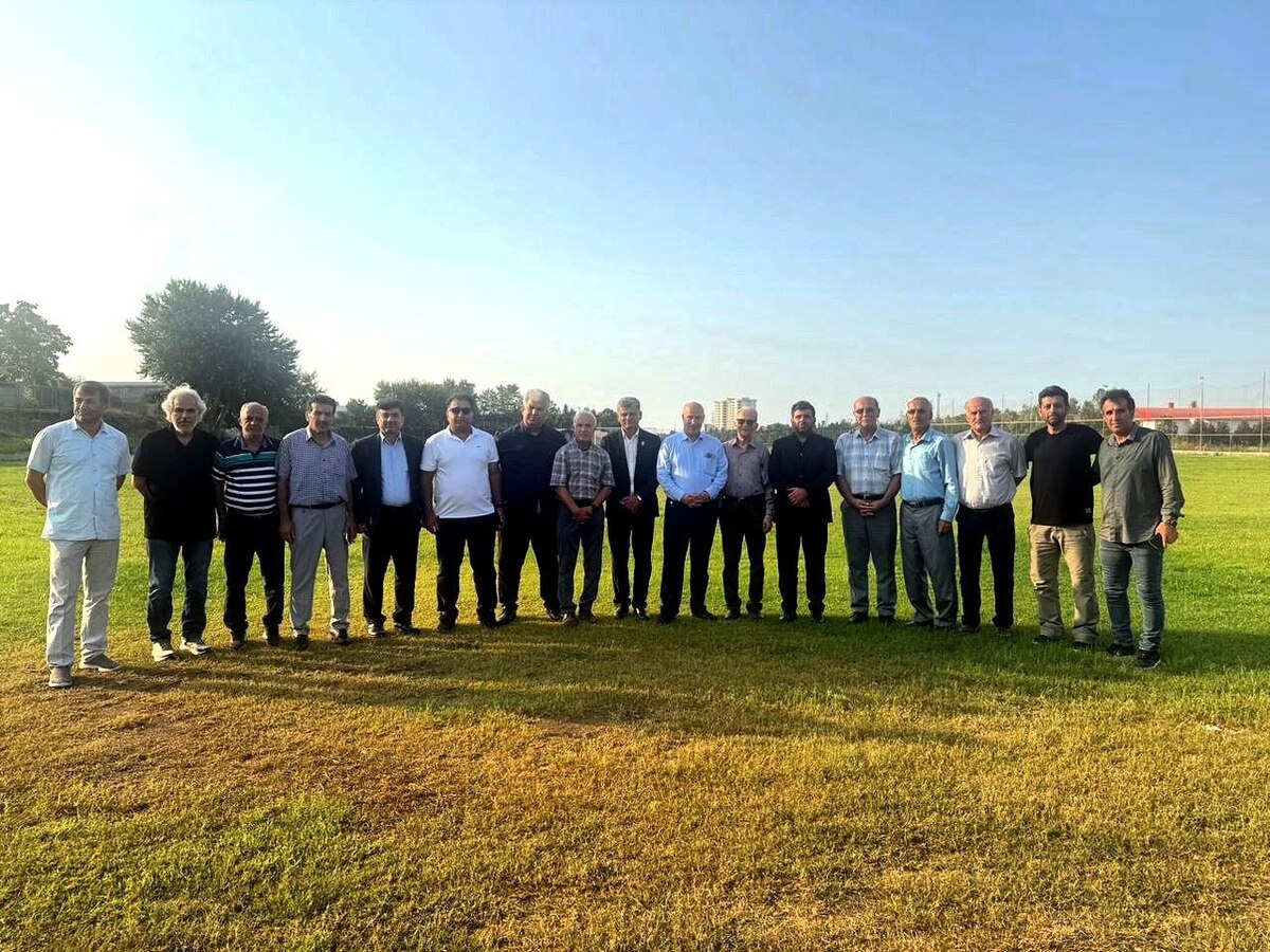 دیدار مهدی تاج با پیشکسوتان مازندرانی