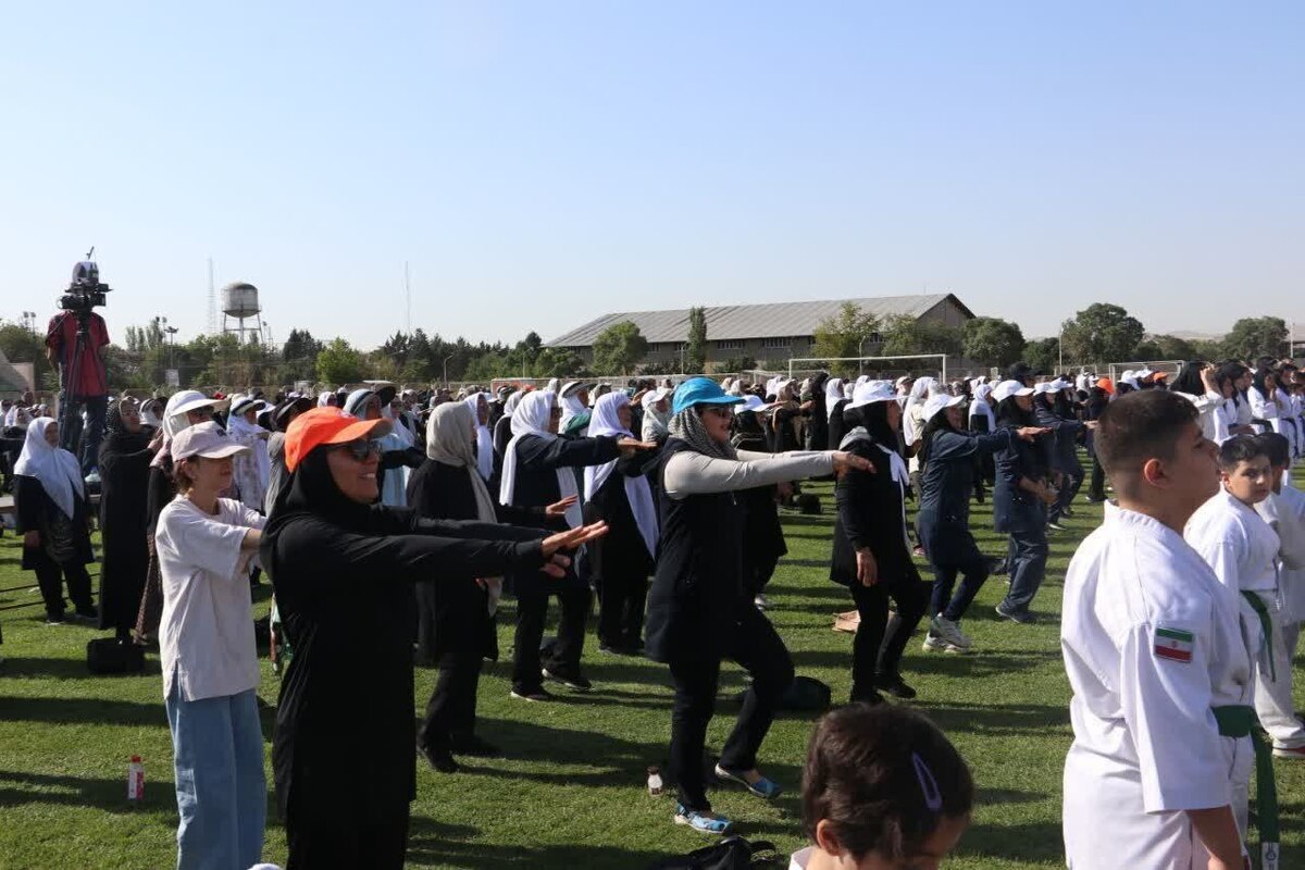 با حضور رئیس فدراسیون ورزش‌های همگانی؛ طرح گام‌های عاشقانه ۳ کلید خورد