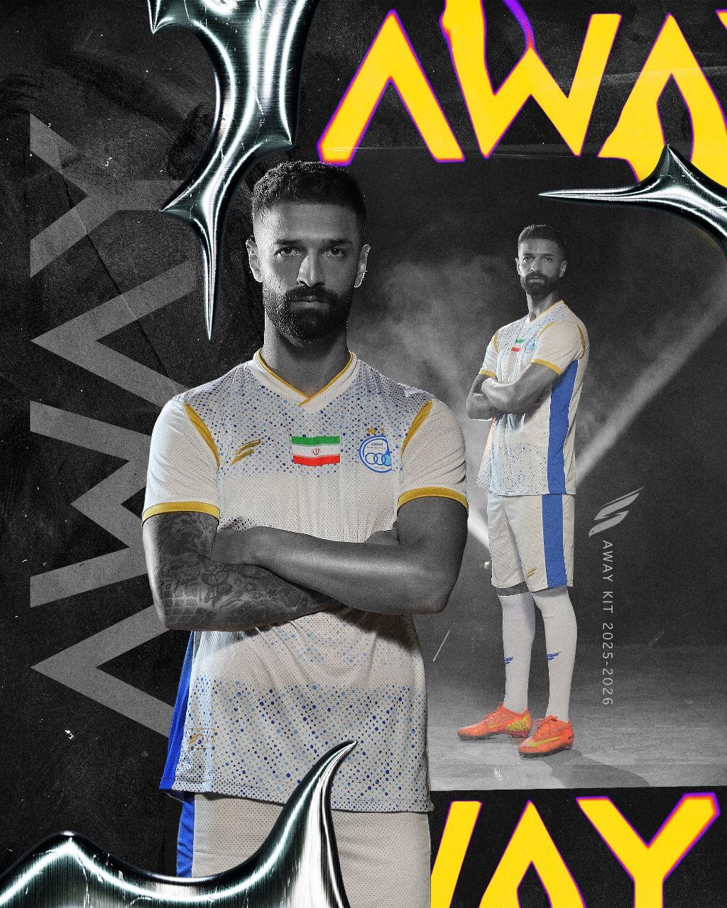 رونمایی از کیت استقلال برای فصل جدید + عکس