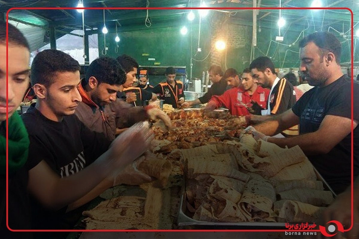 پذیرایی موکب‌ کویتی‌ها در عراق از زائرین کربلا