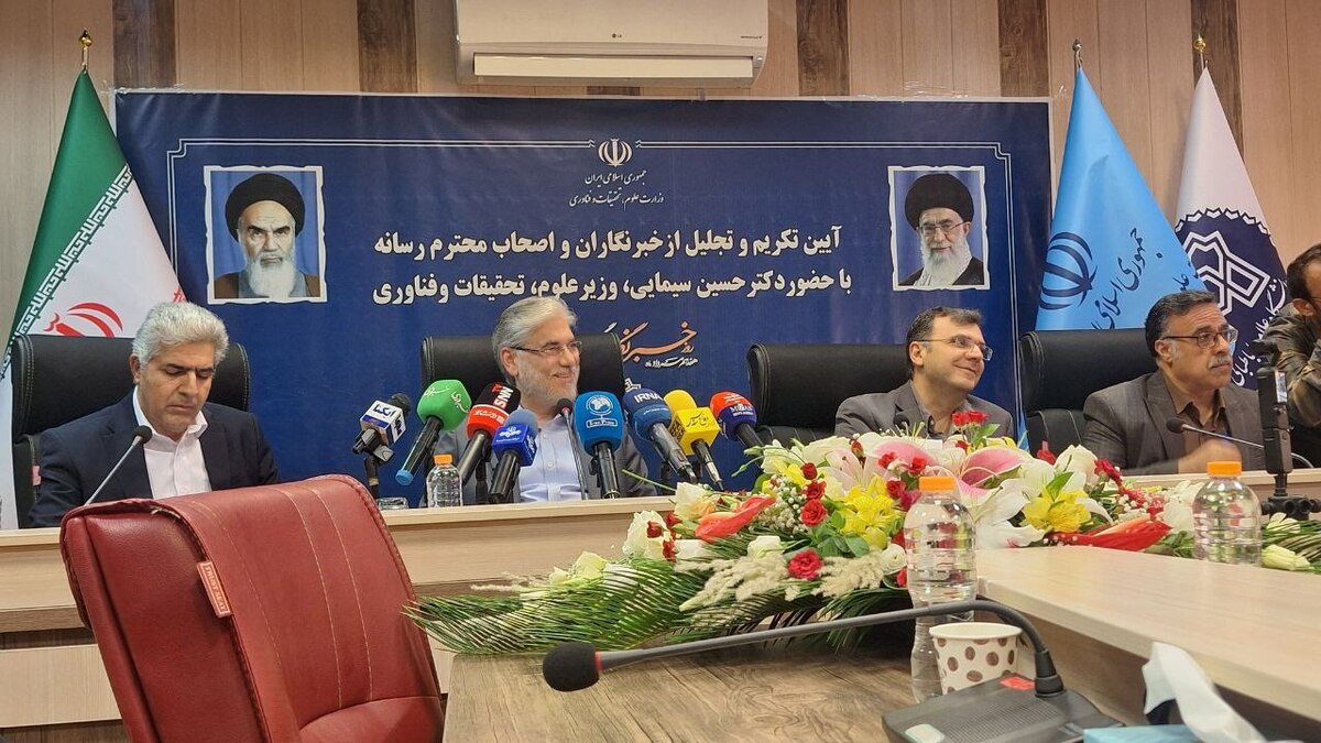 هراس دشمن از نهاد علم و رسانه علمی / استودیو فرشته افتتاح شد