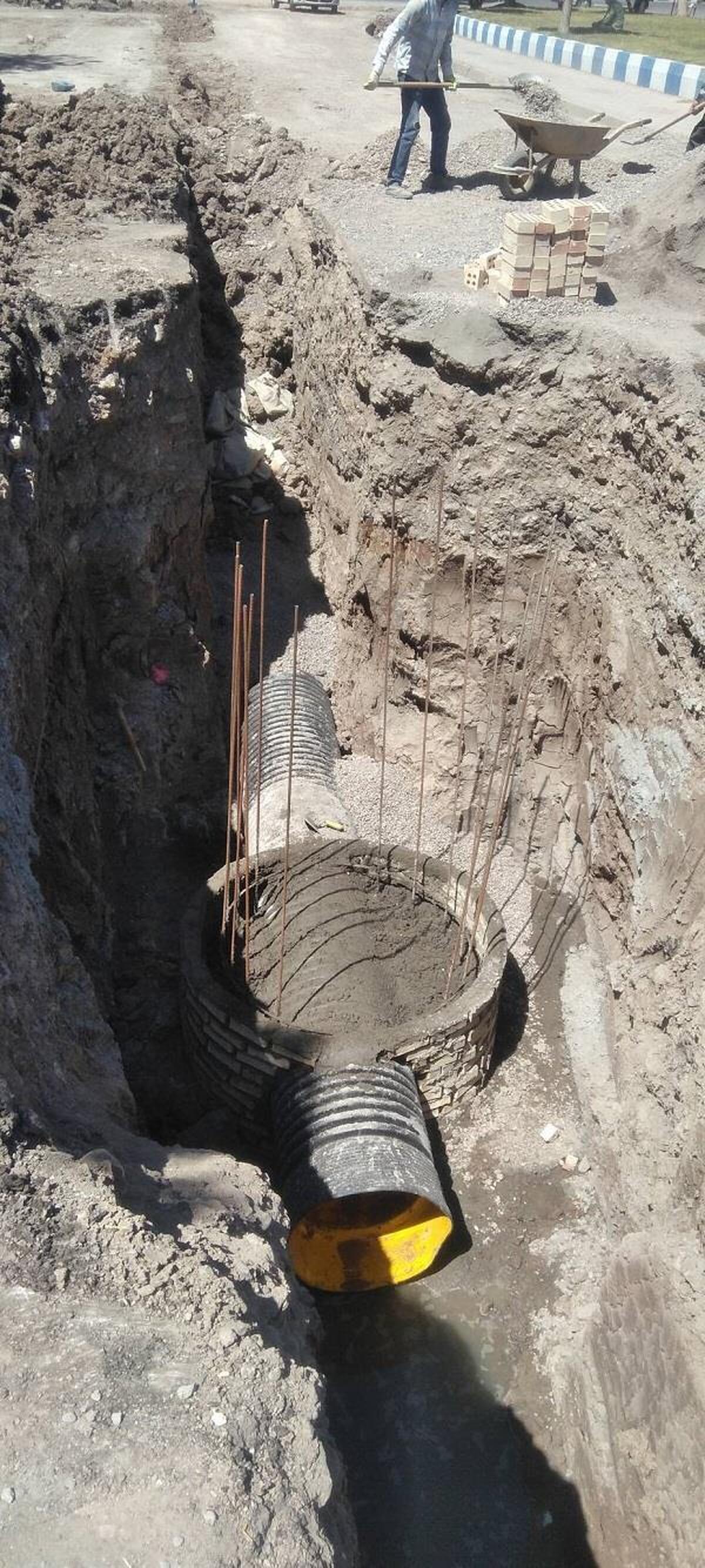 جراحی شبکه فاضلاب در قلب میانه؛ نوید پاکی و پایداری