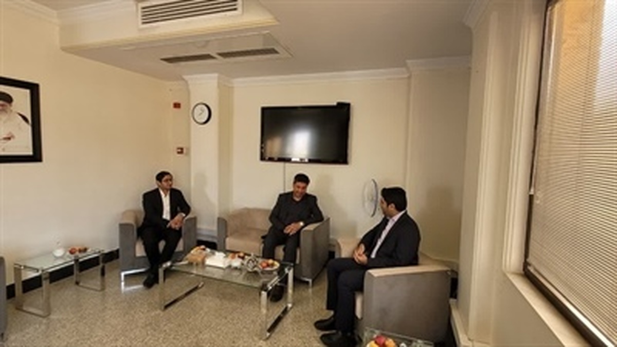 دیدار مدیرکل ورزش و جوانان استان همدان با مدیرکل کتابخانه‌های عمومی استان همدان