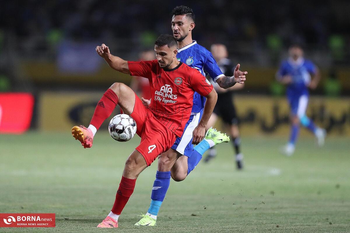 کامبک تراکتور مقابل استقلال/ سوپرجام سرخ شد