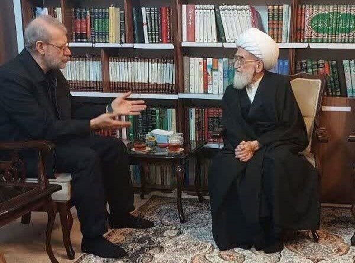 پیام تبریک آیت الله نوری همدانی به علی لاریجانی