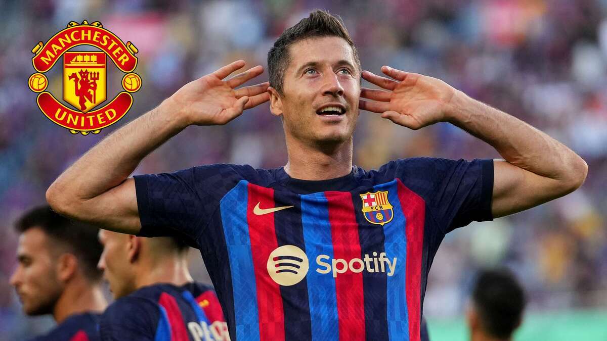 لواندوفسکی: اعتراف می‌کنم به منچستریونایتد «بله» گفتم