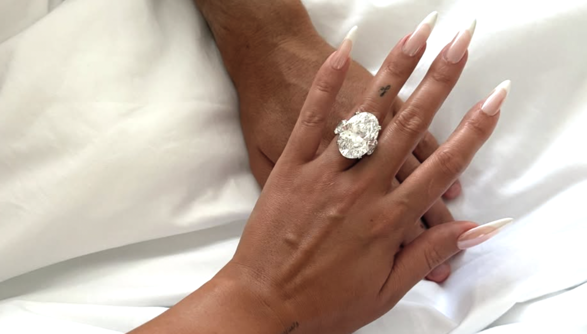 رونالدو نامزد کرد/ جزئیاتی از حلقه ازدواج جورجینا