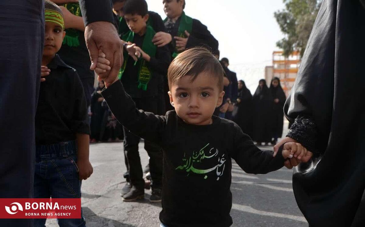 برگزاری مراسم پیاده‌روی جاماندگان اربعین حسینی در کرمانشاه