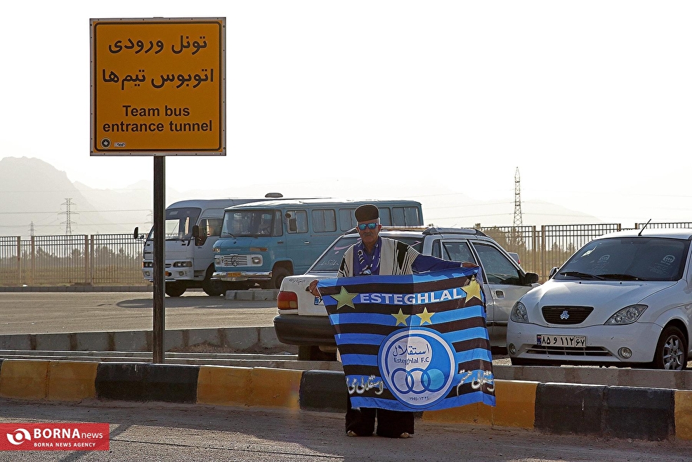 در حاشیه سوپرجام فوتبال ایران