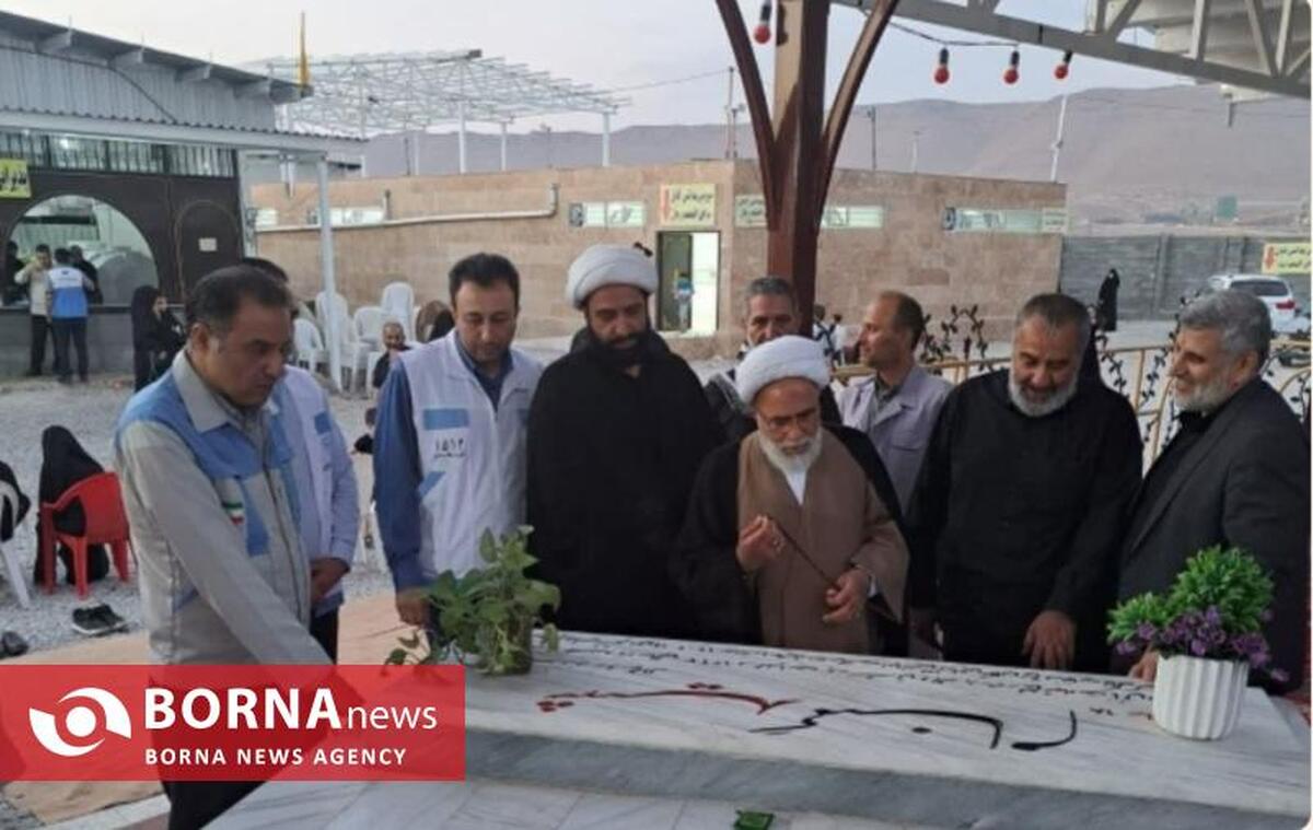 بازدید سرپرست دامپزشکی کرمانشاه از موکب‌های مسیر اربعین در ماهیدشت