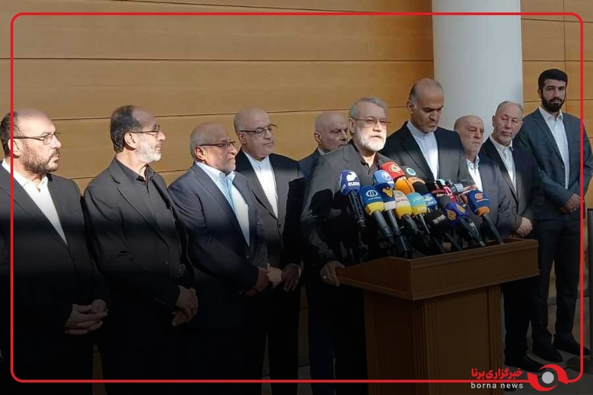 لاریجانی در بدو ورود به لبنان: در همهٔ شرایط در کنار مردم عزیز لبنان خواهیم بود