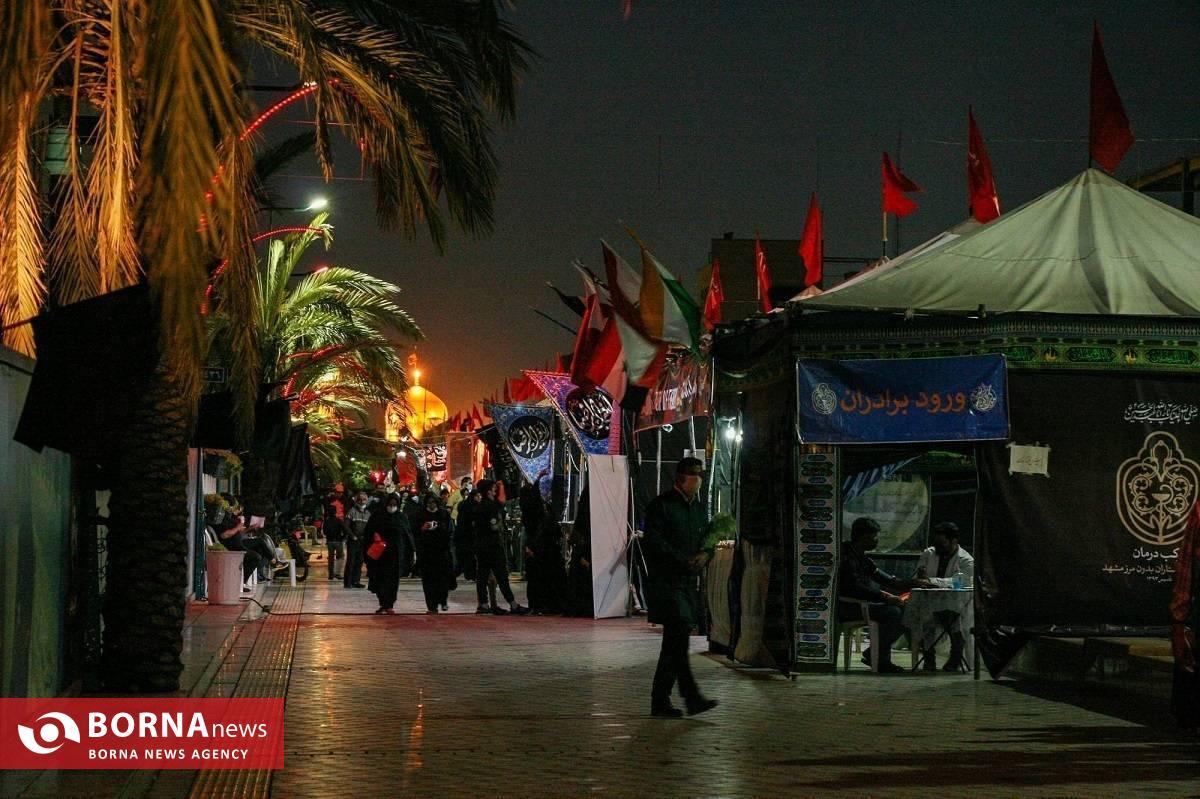 برپایی ۶ موکب بزرگ اسکان در اطراف حرم مطهر ویژه دهه آخر ماه صفر