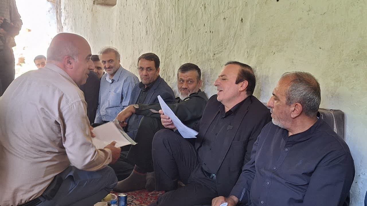دیدار صمیمی استاندار قزوین با مردم روستای زیتک و یله گنبد 