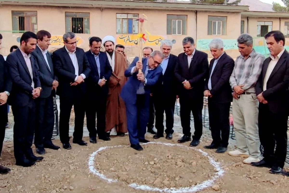 کلنگ‌زنی ۳۹ کلاس درس در شهرستان بویراحمد 