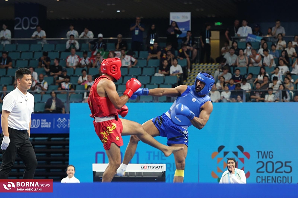 چنگدو ۲۰۲۵ ـ دیدار رده بندی محمدرضا ریگی در ووشو