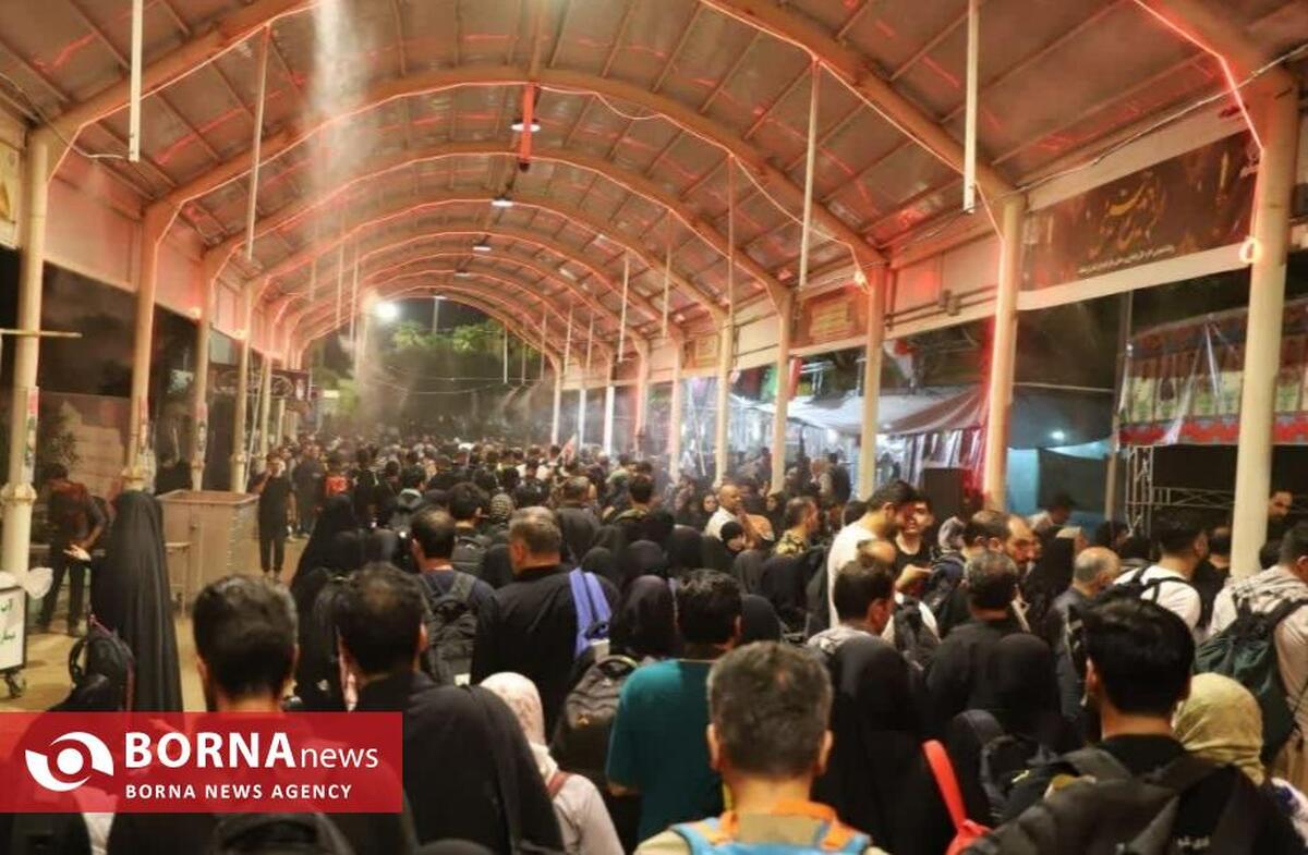 ورود بیش از ۵۲ هزار زائر اربعین از مرز خسروی طی شبانه‌روز گذشته
