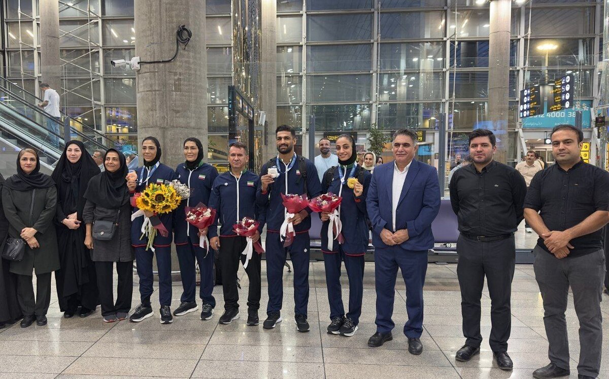 بازگشت کاروان وشوو به ایران پس از افتخارآفرینی در چنگدو