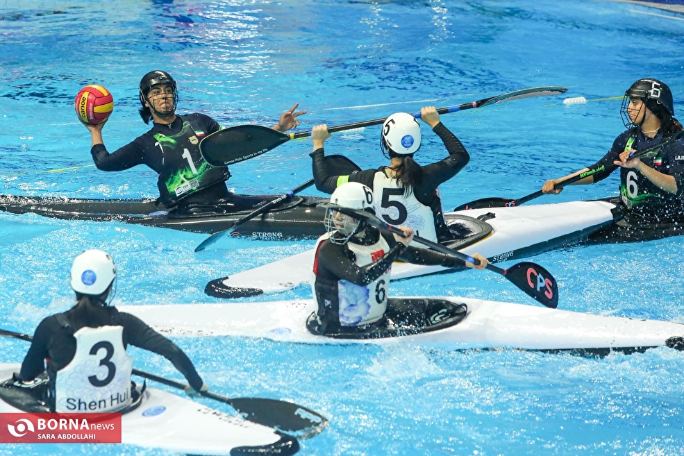 چنگدو ۲۰۲۵ - دیدار تیم های کانوپولو دختران ایران ـ چین