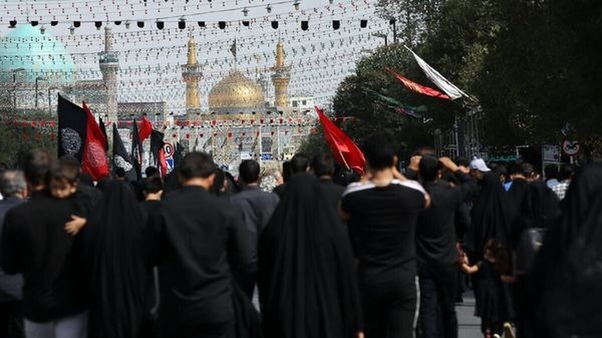 آغاز مراسم جاماندگان اربعین حسینی در مشهدالرضا(ع)