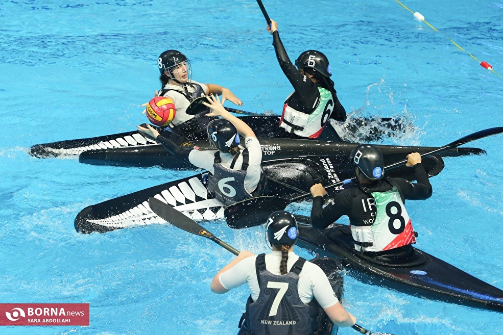 چنگدو ۲۰۲۵ - دیدار تیم های کانوپولو دختران ایران ـ نیوزلند