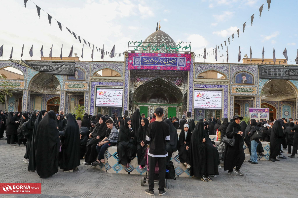 پایان مراسم باشکوه جاماندگان اربعین در تهران