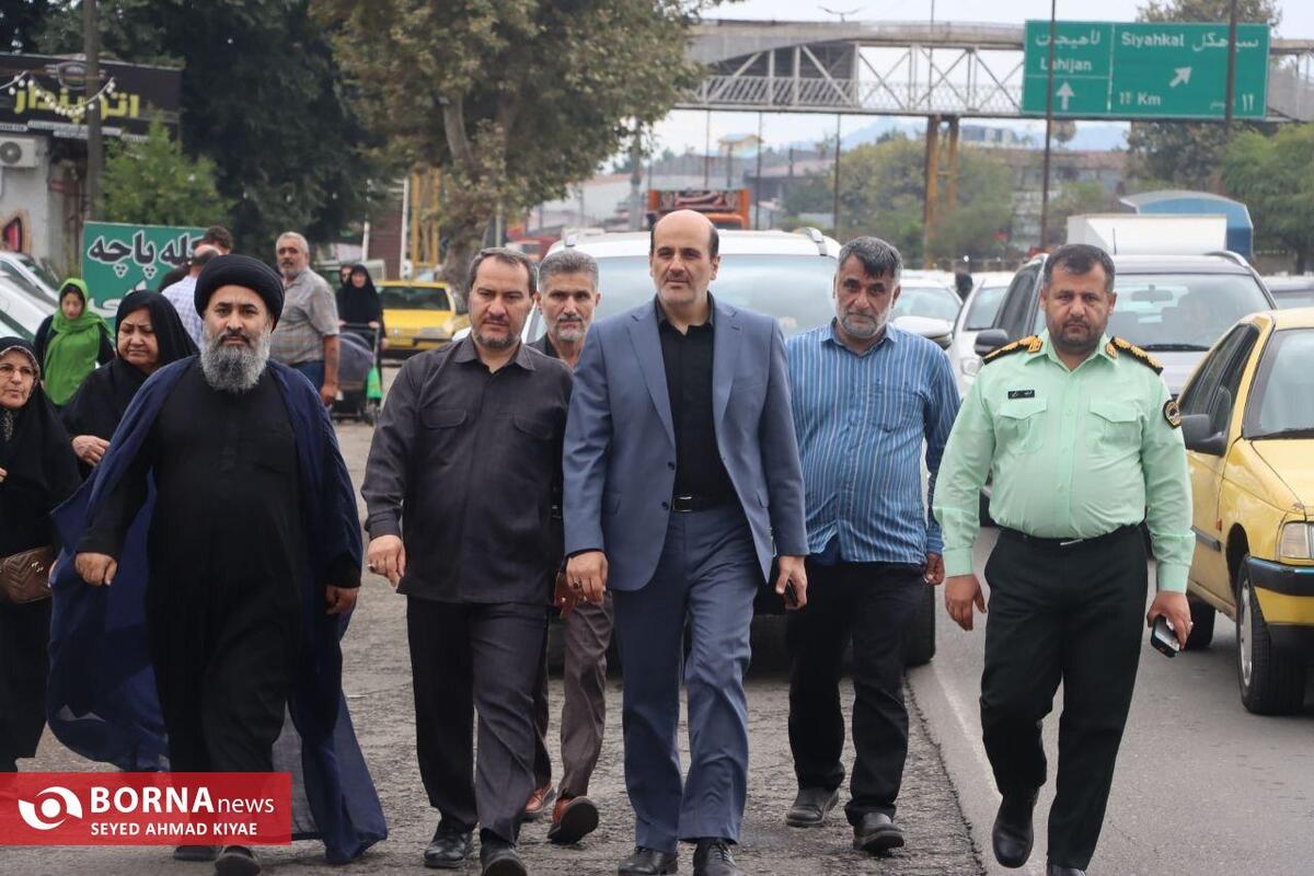 همایش بزرگ پیاده روی جاماندگان اربعین حسینی لاهیجان