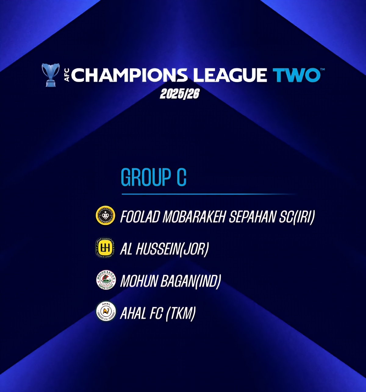 سپاهان در گروه C آسیا ۲؛ قرعه‌ای شیرین یا تله‌ای پنهان؟