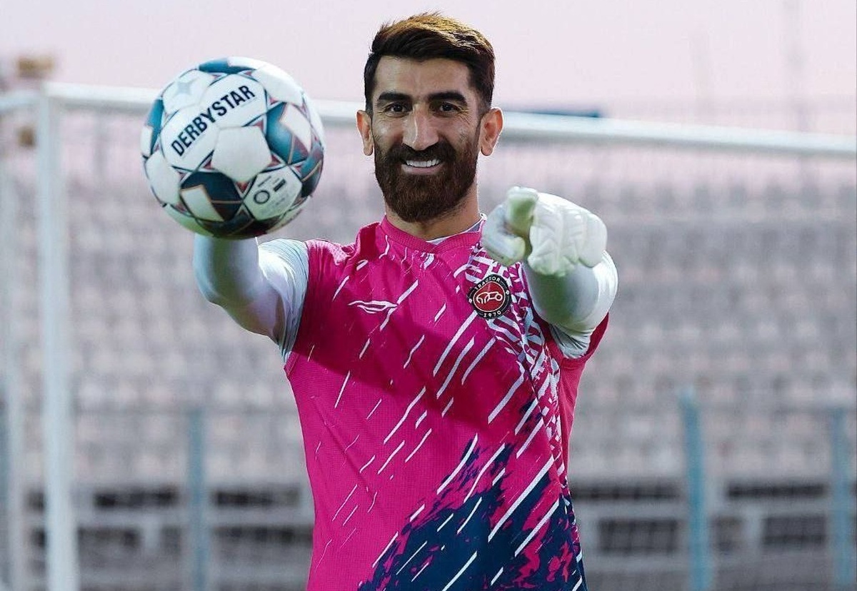 اختصاصی برنا/ بررسی قانونی در مورد خبرسازی جدید علیرضا بیرانوند پس از حضور دوباره در تمرینات تراکتور+ عکس