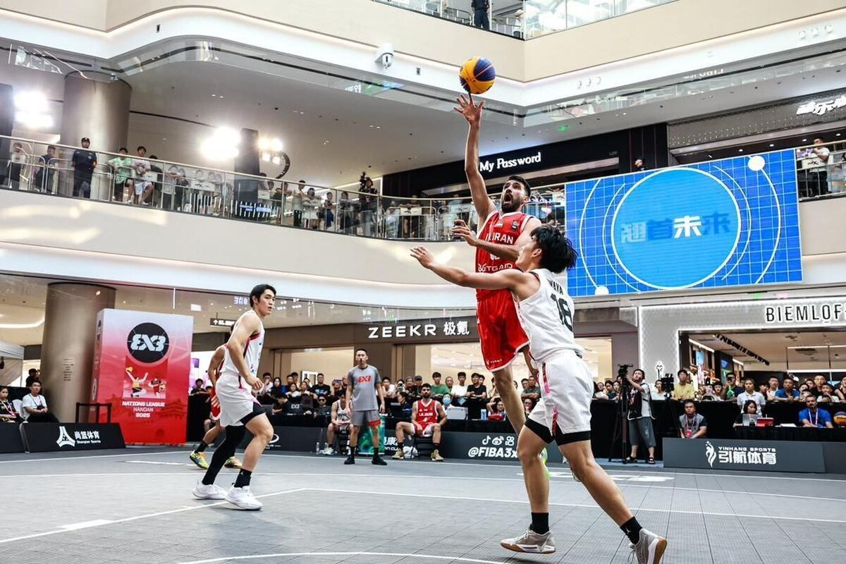 بسکتبال ۳×۳ لیگ ملت‌های آسیا/ صعود جوانان ایران به دیدار نهایی