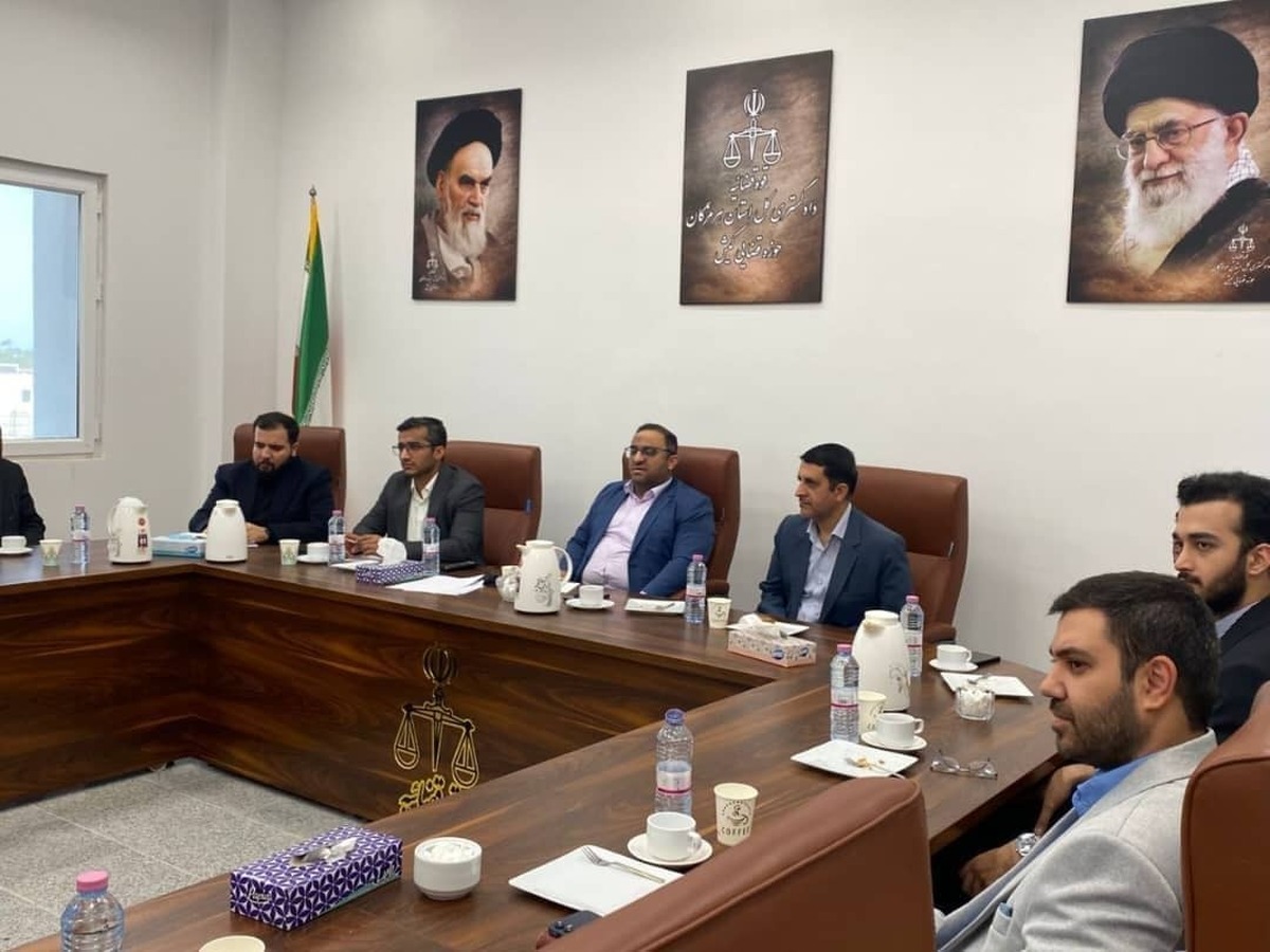 رسیدگی به درخواست‌های ۶۰ نفر از زندانیان در جریان برگزاری ملاقات‌ مجازی قضات دادگستری کیش