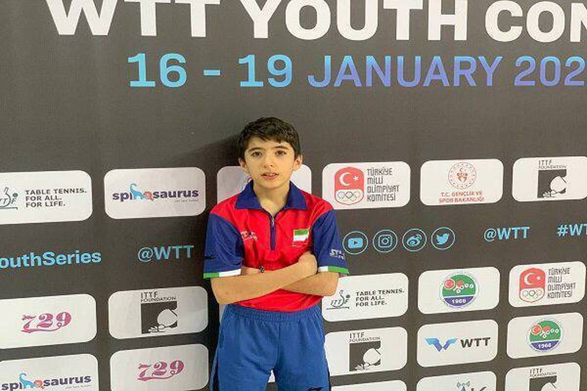 یک نقره و یک برنز برای پسران جوان پینگ‌پنگ ایران در کانتندر اردن