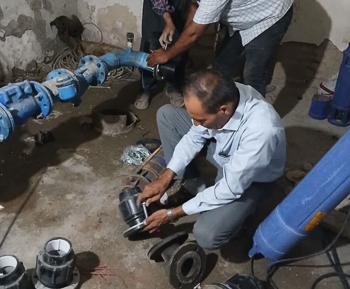 تجهیز چاه جدید در روستای بیلوار خوی در راستای توسعه پایدار شبکه آبرسانی روستایی