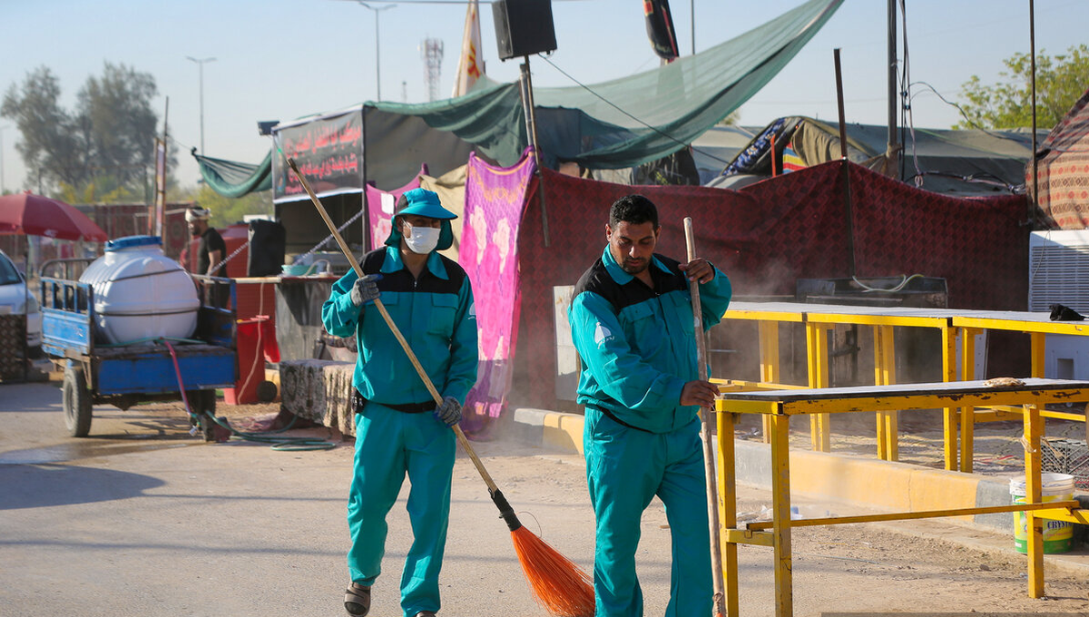 حمل بیش از ۱۴ هزار تن پسماند در کربلا توسط خادمان شهرداری اصفهان