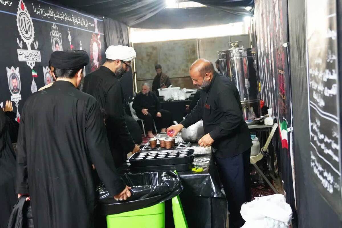 اسکان ۱۴ هزار زائر اربعین در موکب امام رضا(ع)