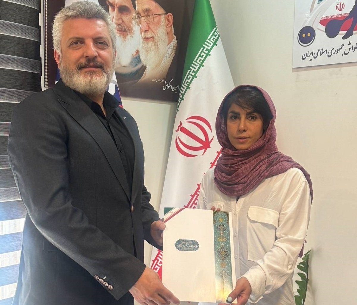 ابقای مربی تیم ملی اسکواش ایران با حکم رئیس فدراسیون