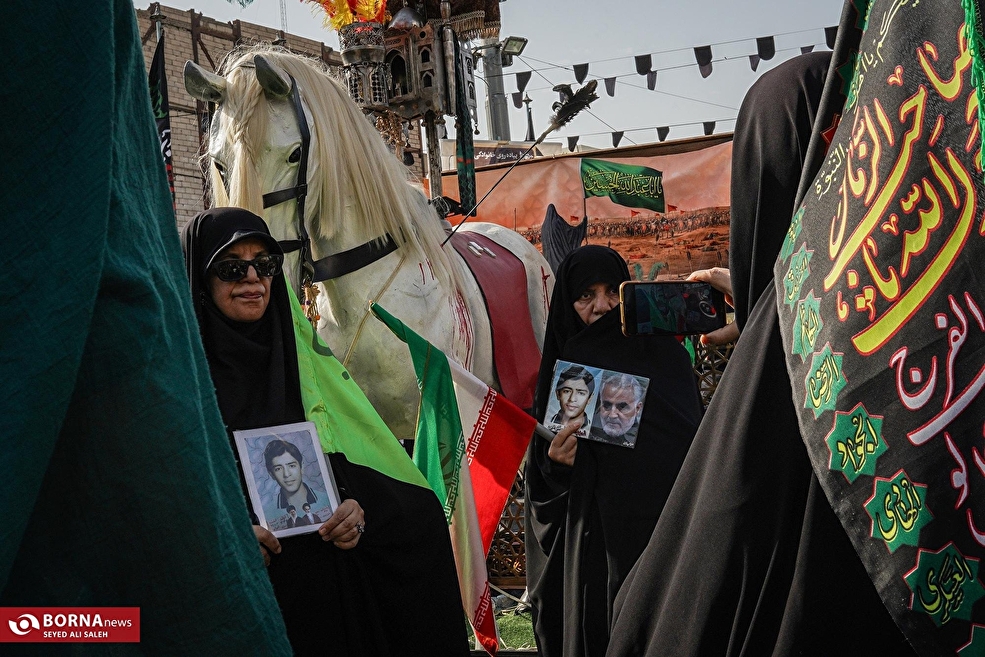 مراسم آیینی جاماندگان اربعین حسینی در تهران - ۵