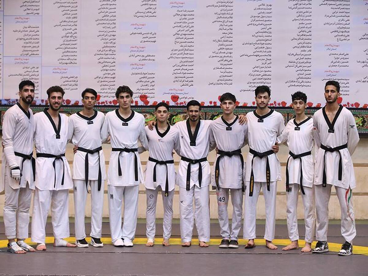 ۱۰ تکواندوکار به تیم ملی راه یافتند