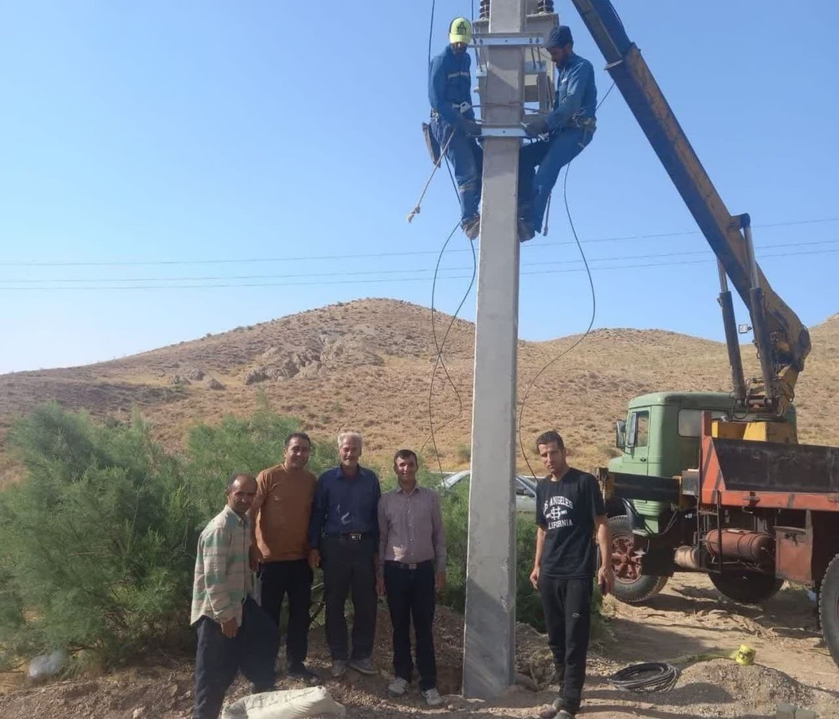 حفر و بهره برداری از یک حلقه چاه آب آشامیدین در روستای 