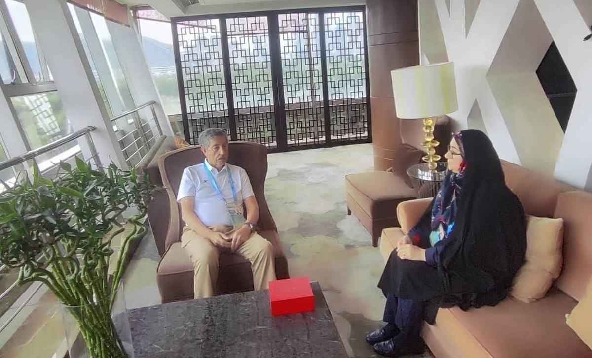 دیدار معاون وزیر ورزش و جوانان با رئیس انجمن بین‌المللی بازی‌های جهانی (IWGA)