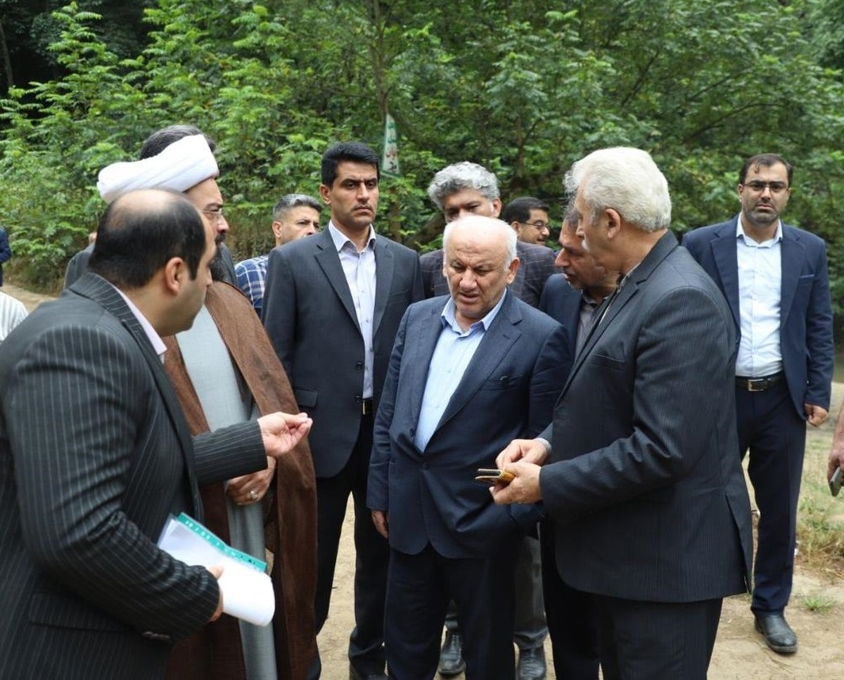 بازدید دکتر یونسی از مجموعه گردشگری مهربان رود