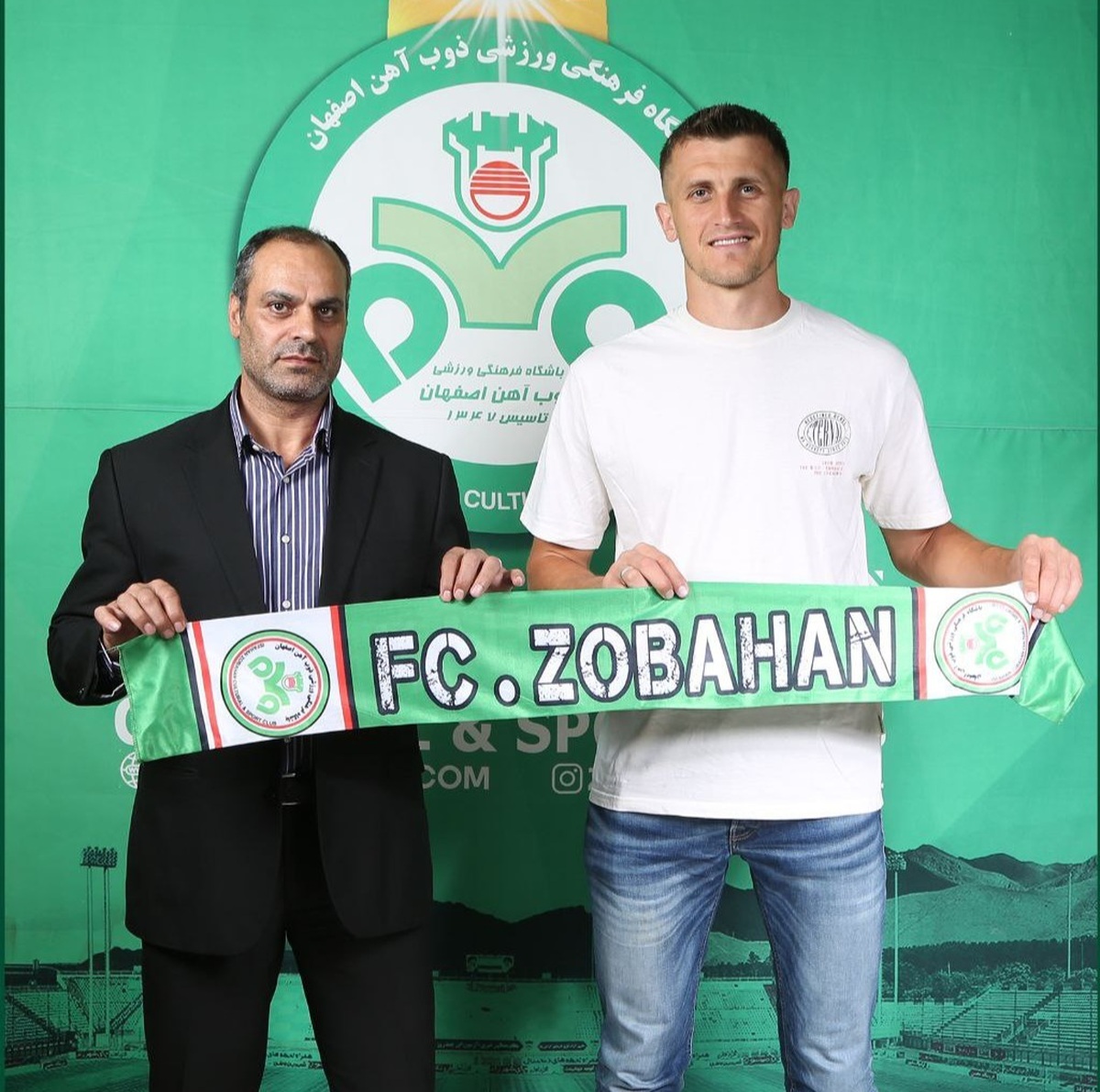 مهاجم بوسنیایی-بلژیکی به ذوب آهن اصفهان پیوست