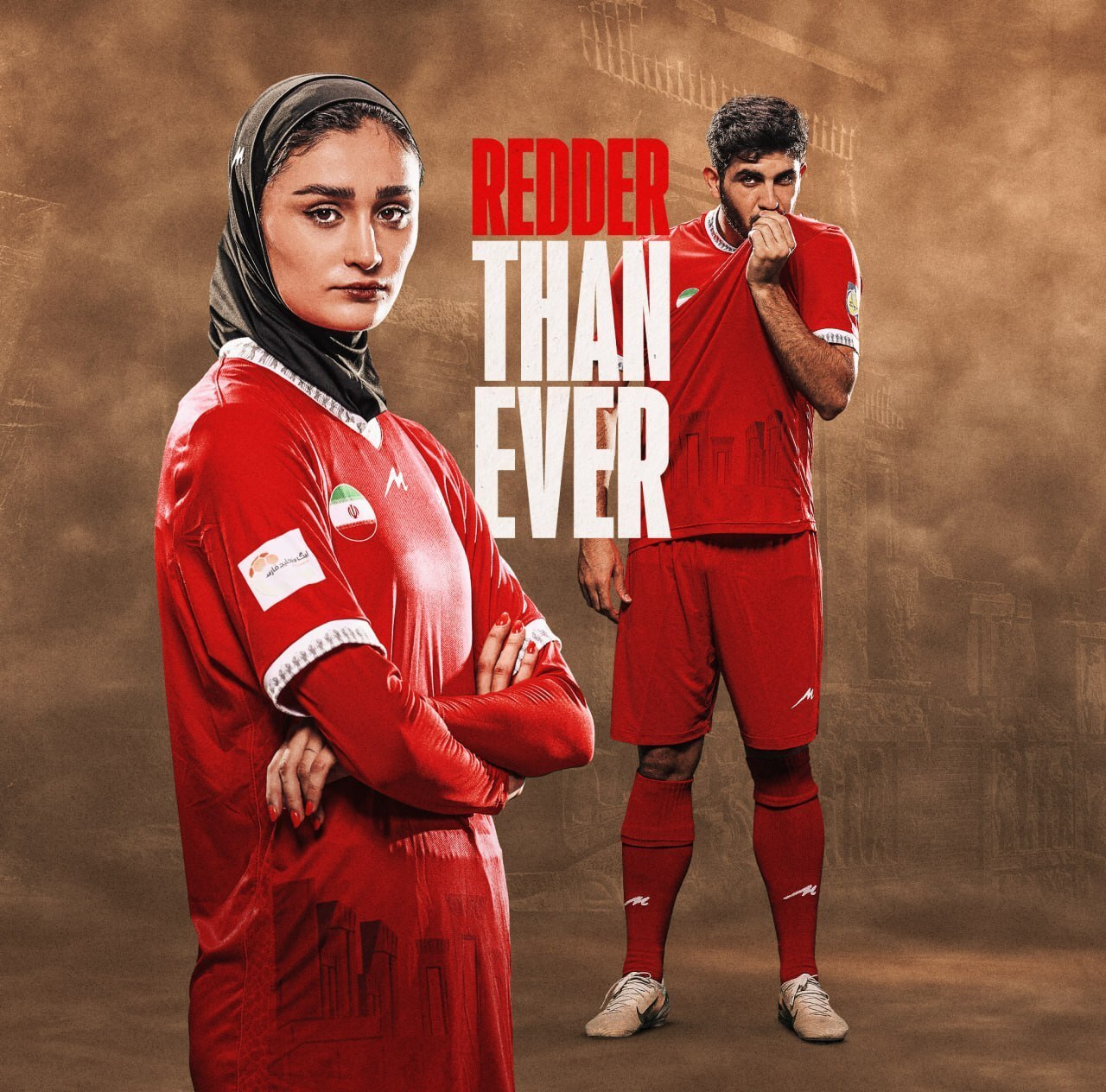 رونمایی جذاب از کیت جدید پرسپولیس + فیلم