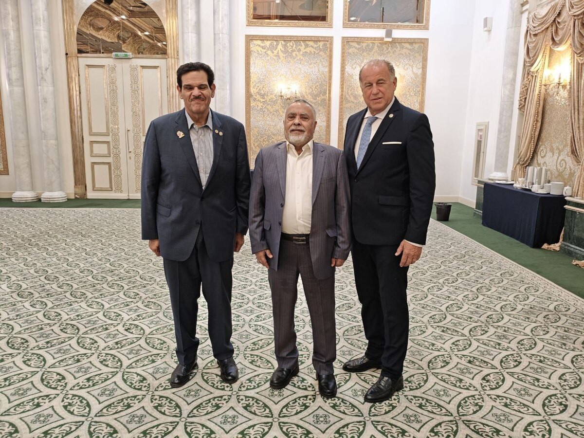 حضور رئیس فدراسیون تیراندازی در ضیافت کنفدراسیون آسیا