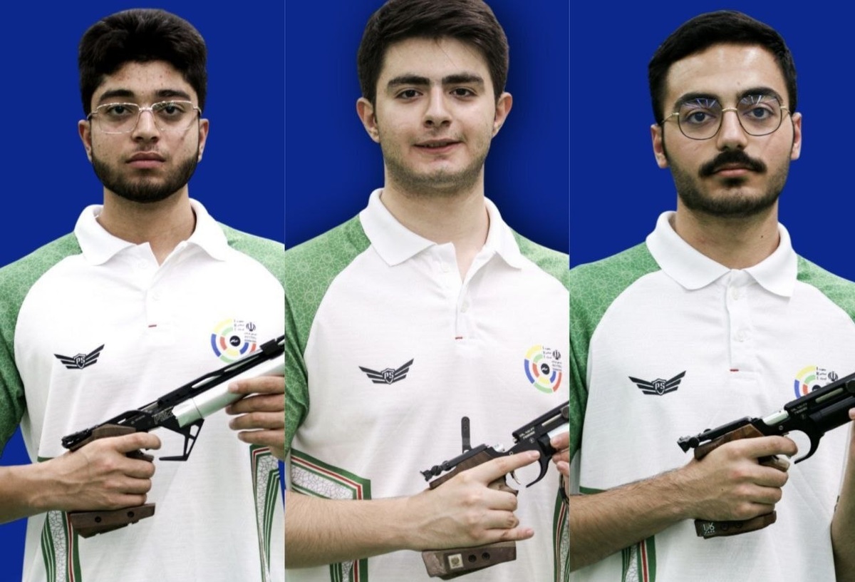   تیراندازی قهرمانی آسیا/تیم تپانچه ۱۰ متر نوجوانان طلا گرفت، احمدی برنز/ پایان روز نخست با ۴ مدال