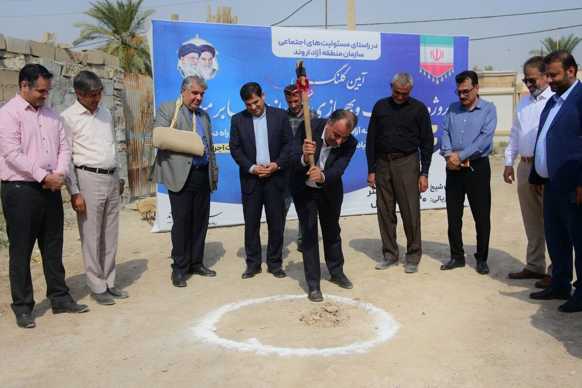 آغاز عملیات اجرایی پروژه بهسازی معابر شهری آبادان
