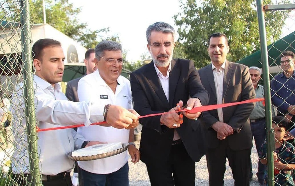 آیین افتتاح و کلنگ زنی مجموعه تنیس نور کلاب ساری به ارزش ۹۰ میلیارد تومان