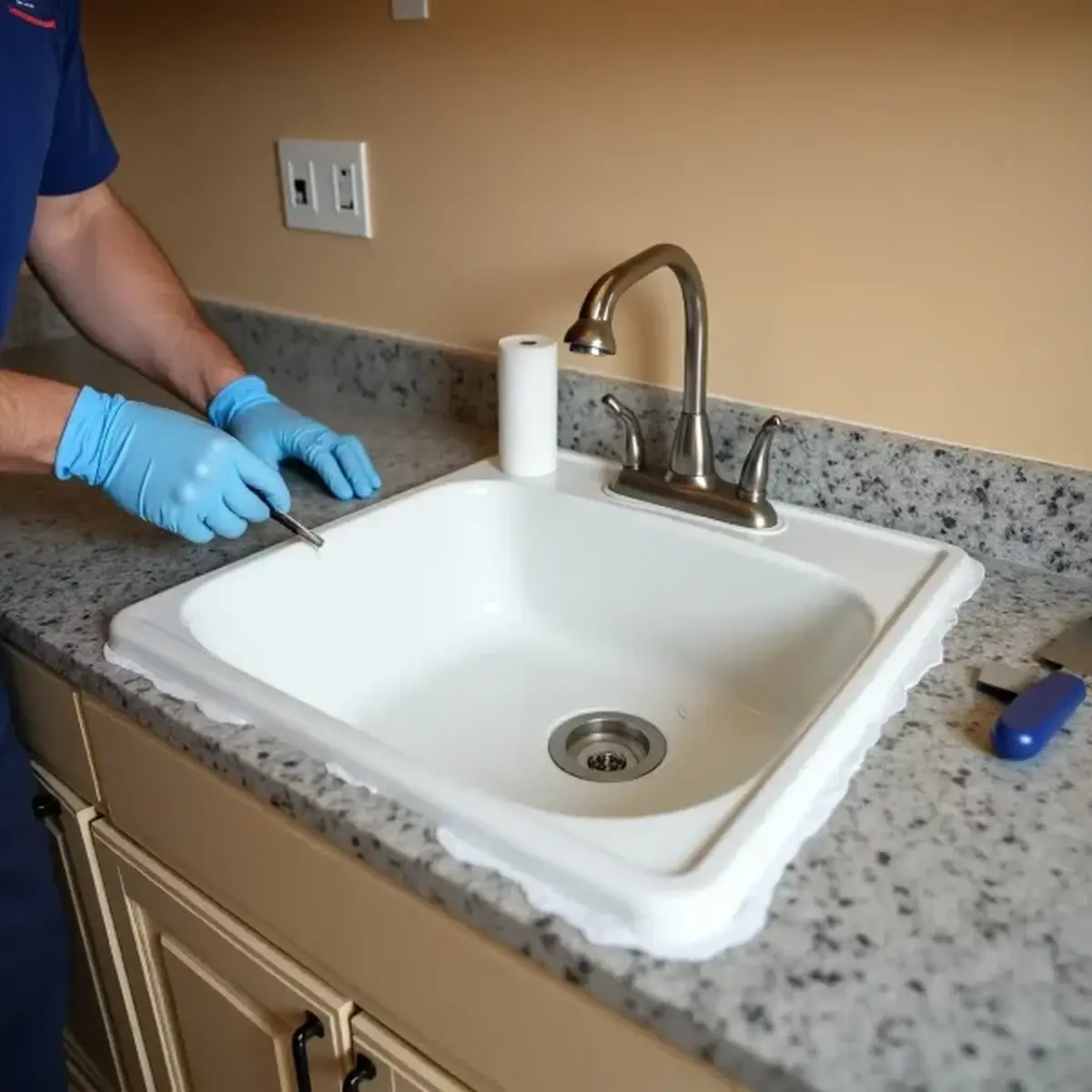 چگونه سینک ظرفشویی را آب‌بندی کنیم؟