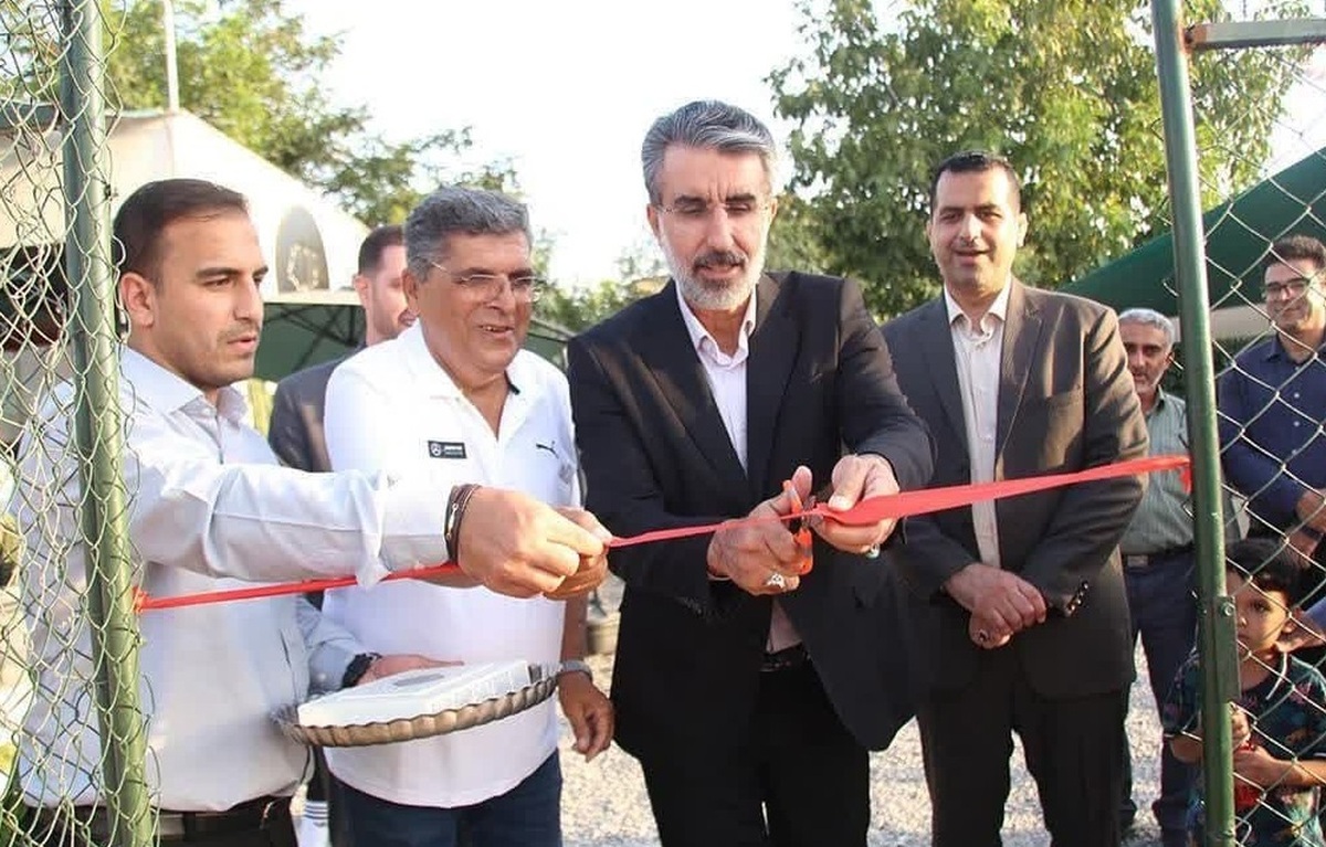 آیین افتتاح و کلنگ زنی مجموعه تنیس نور کلاب ساری برگزار شد